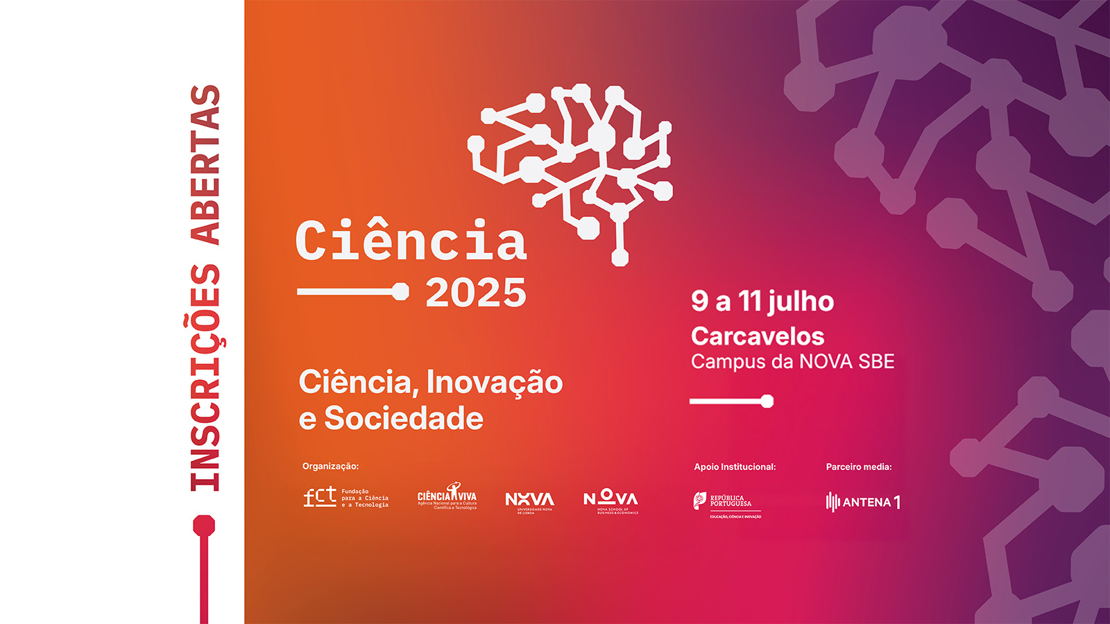 Inscrições abertas para o Encontro Ciência 2025